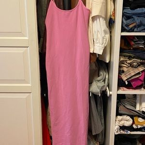 Ribbed midi dress, size small nwt
